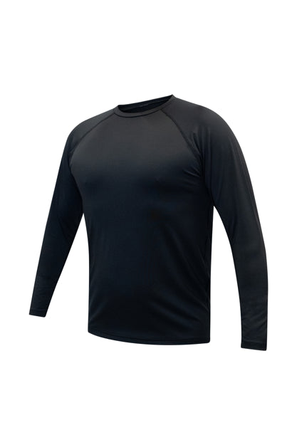 DIHAMUTIM - M793 Men's Base Layer Compression Long Sleeve Raglan Top, Dry Fit