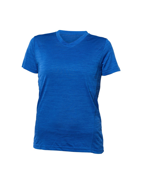 DIHAMUTIM - Women's V-Neck Dry Fit T-Shirt | L845 Mix Fabric
