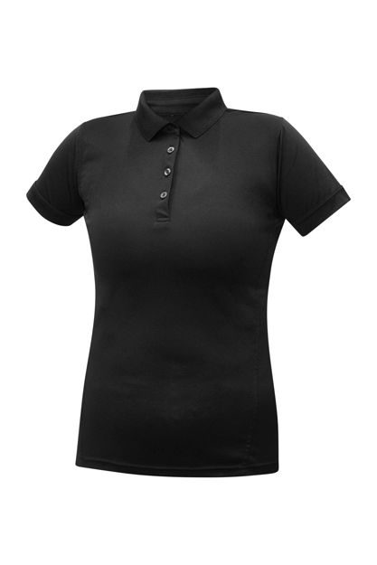 DIHAMUTIM - Women's Dry-Fit Short Sleeve Polo with Knitted Collar