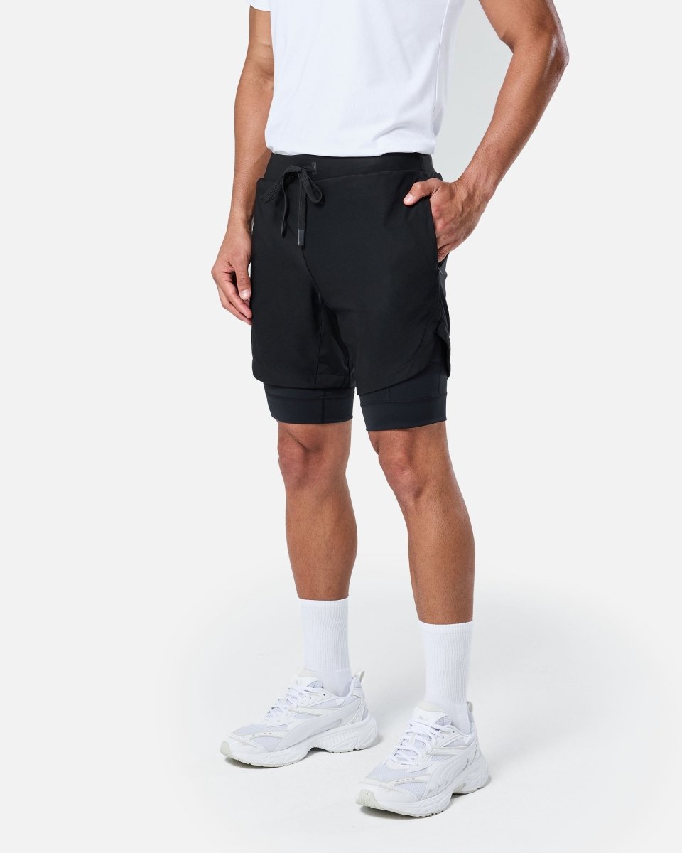 DIHAMUTIM - Surge Lined Active Shorts Black
