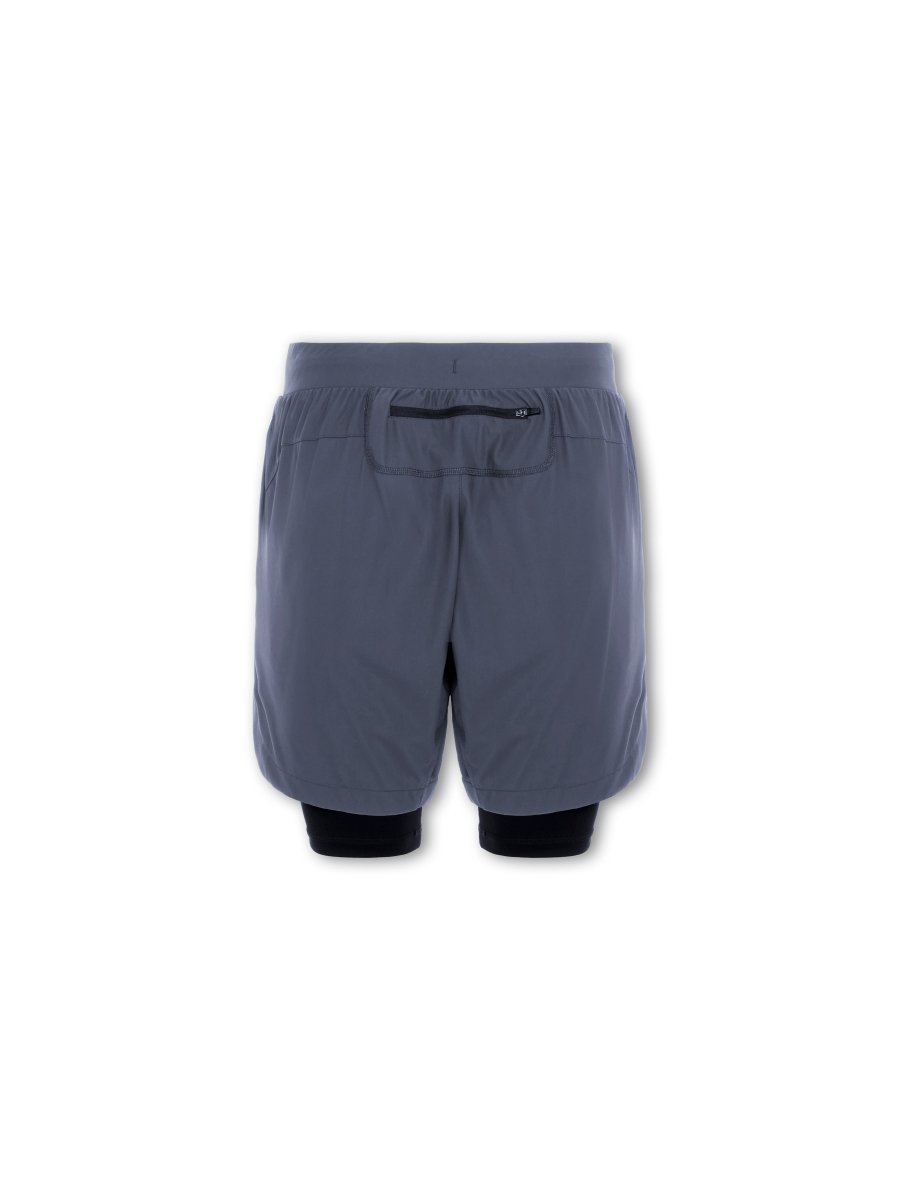DIHAMUTIM - Surge Lined Active Shorts in Storm Grey